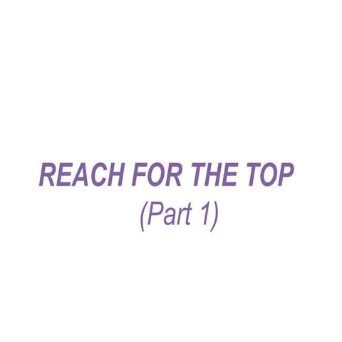 8.1. Reach for the Top (Prose) 1.pptx English