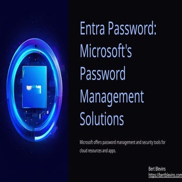 Securing Cloud Access with Microsoft Azure Active Directory Password Protection