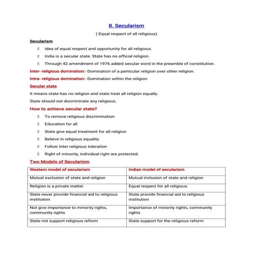 8. Secularism-+1 political science note.pdf