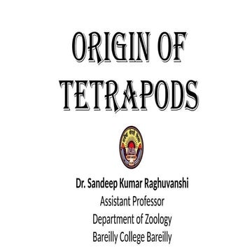 8. Origin and characteristics of tetrapods.pptx