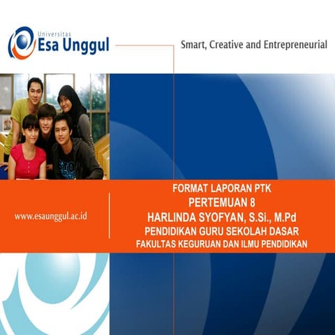 8.-Format-Laporan-PTK.najansnsnsbshapptb | PPT