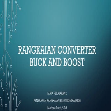 Buck and Boost Converter dan Aplikasinya di Kehidupan sehar-hari.pptx
