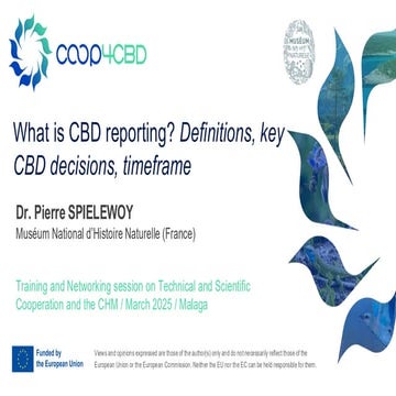 What is UN CBD Reporting? Definitions, Key UN CBD Decisions, Timeframe