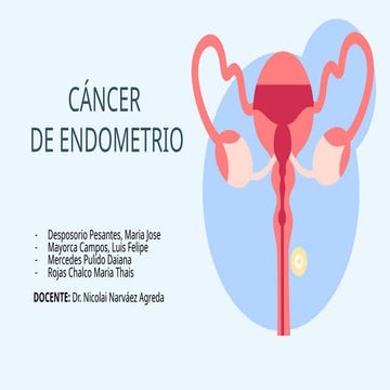 8. CANCER DE ENDOMETRIO GINECOLÓGIA. pptx