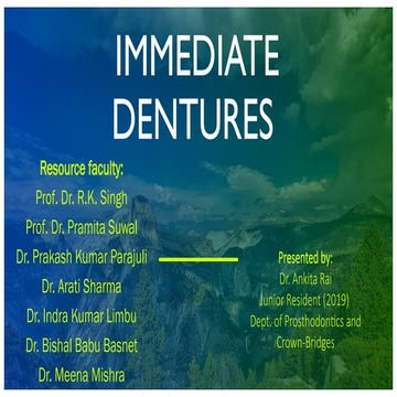 Immediate dentures for complete edentulism.pptx