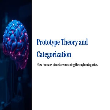 8. Prototype Theory and Categorization.pptx