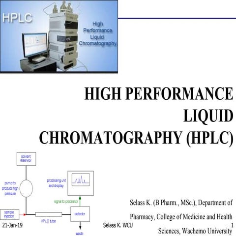 High Performance Liquid Chromatography (HPLC) | PDF