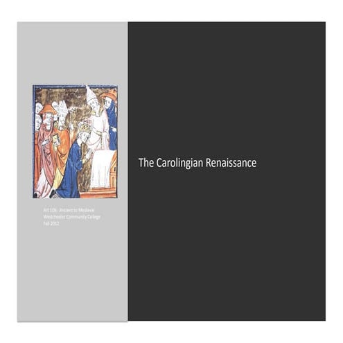 Carolingian and Ottonian Art