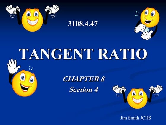 8-4 Tangent.ppt