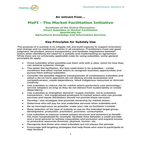 subsidization and cross subsidization | PDF