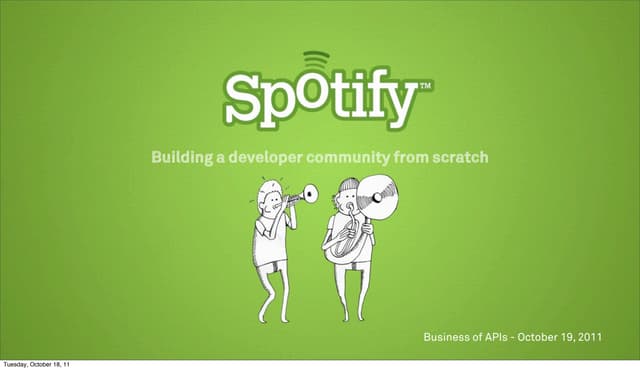 Andrew Mager, Spotify