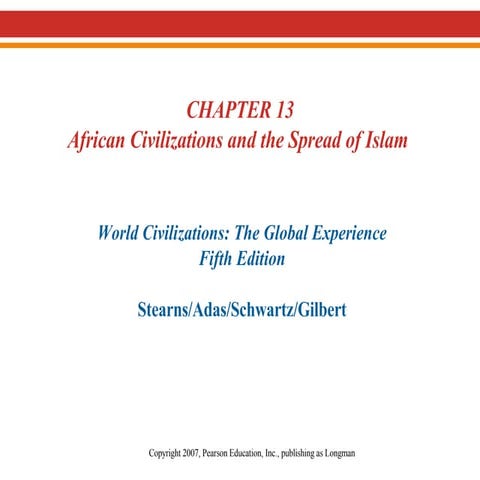 8.  African Civilizations