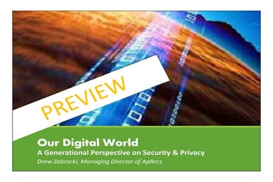 Our Digital World - A generational perspective on privacy and security in Agr...