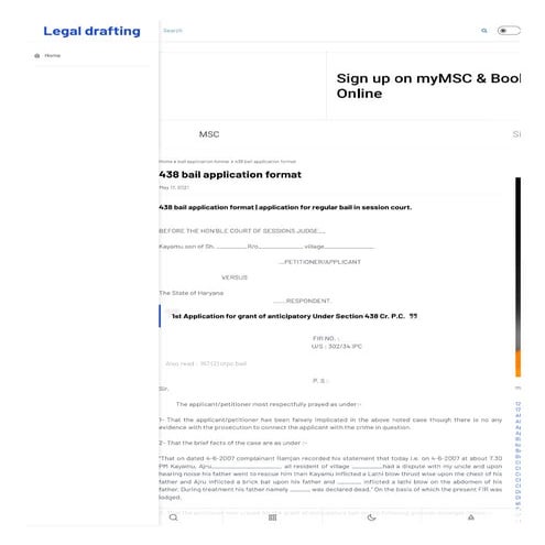 6 - Bail application under Section 436 of Crpc.pdf
