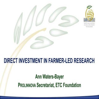 C1.2. Direct investment in farmers'...