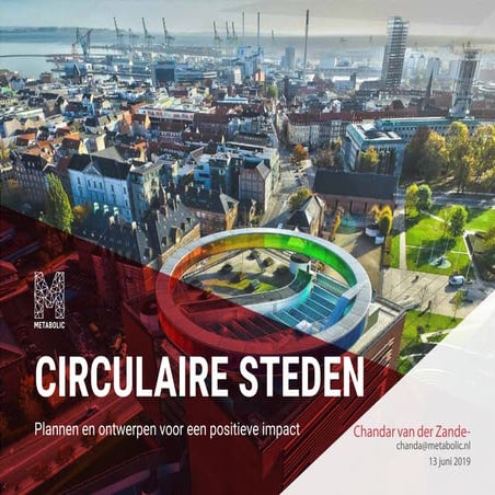 Operatie Circulatie. Circulaire steden. Chandar van der Zande