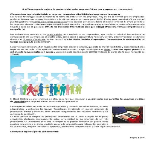 CÓMO SE PUEDE MEJORAR LA PRODUCTIVIDAD EN LAS EMPRESAS