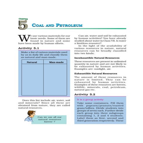 8   coal and petroleum