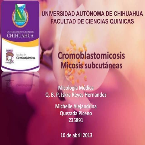 8.cromoblastomicosis