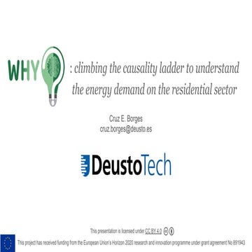 WHY: Climbing the causality ladder to understand and project the energy demand of the residential sector
