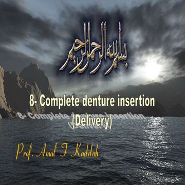 8- Complete denture insertion (Delivery).pptx