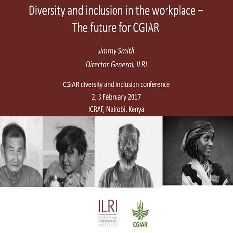 Session 8 GDI: The future for the CGIAR by Jimmy Smith