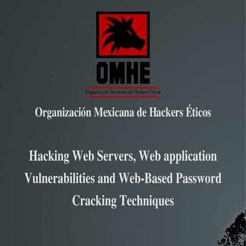 Hacking de servidores web OMHE