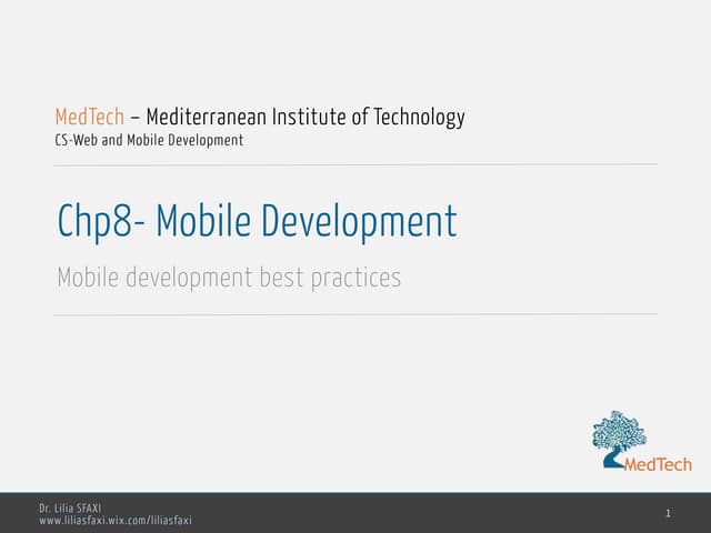 Mobile developement