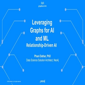 Government GraphSummit: Leveraging Graphs for AI and ML | PPT