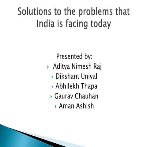 Challenges of India & their Remedies.pptx