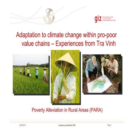 8.1 Innovations in rice cultivation - Systems of rice intensification