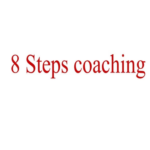 8 step-coaching  (presentation)