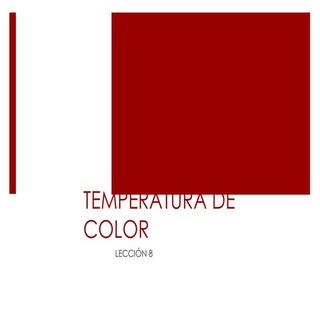8-TEMPERATURA DE COLOR