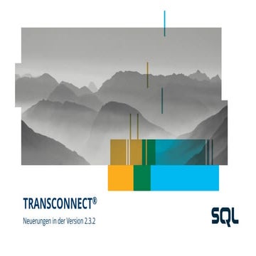 TRANSCONNECT 2.3.2 product presentation | PDF