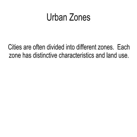 8 - Urban Zoning