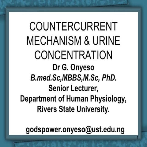 Urine concentration and dilution and diuresis .ppt