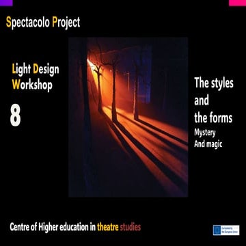 The Theory and Practice of Stage Lighting | PPT