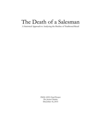 The Death of a Salesman