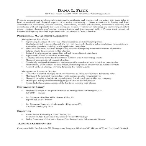 Robin Huston -Resume Sept 2015 | PDF
