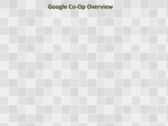 Google Co-Op Overview