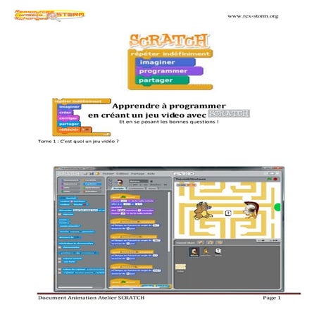 Apprendre à programmer avec scratch | PPTX