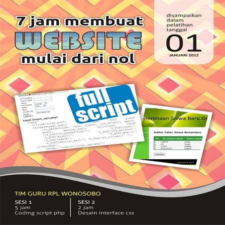 80325555 modul-7-jam-membuat-web-dari-nol
