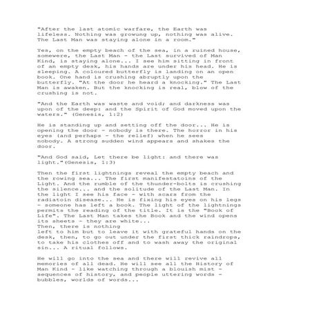 In the Beginning (1)