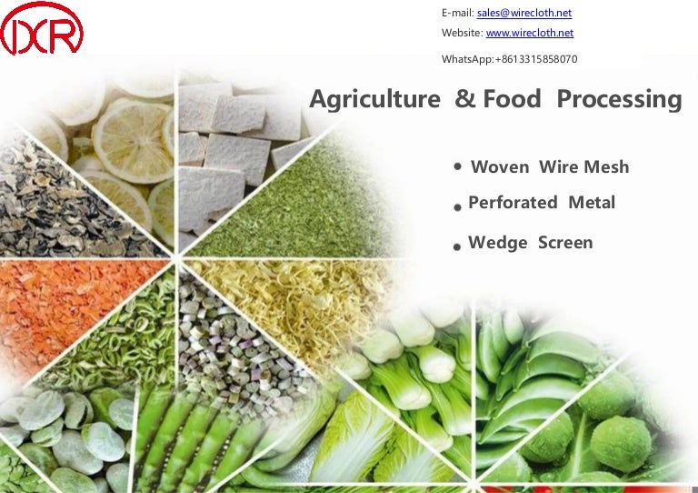 agriculture & food processing