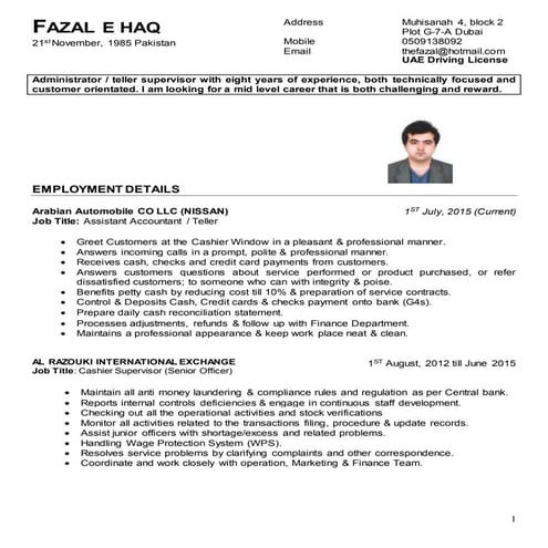 Admin & Finance Asst