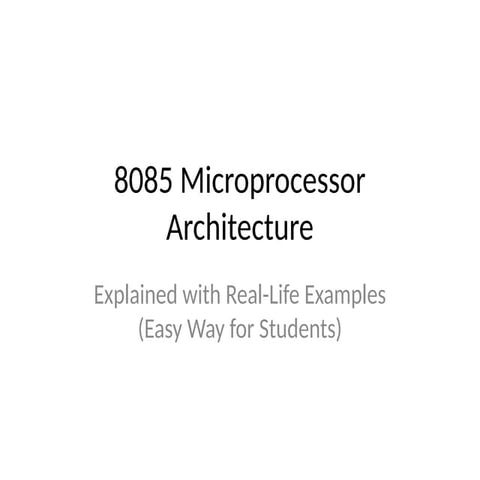 8085_architecture_with_diagram. Microprocessor