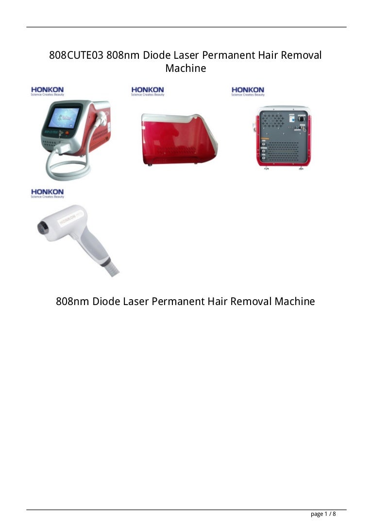 808nm Diode Laser Hair Removal