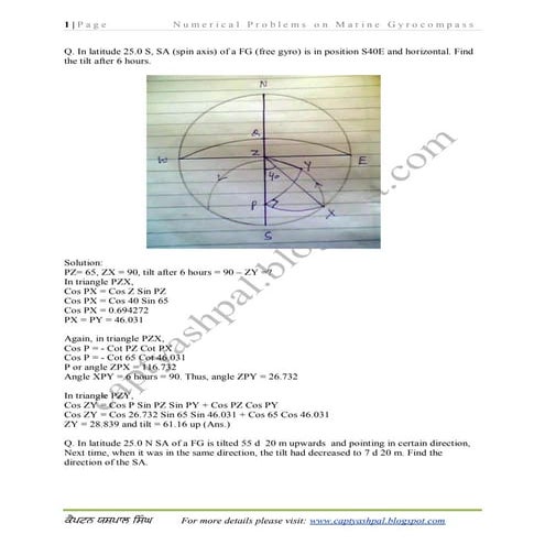 80918797 gyro-numericals-solved | PDF
