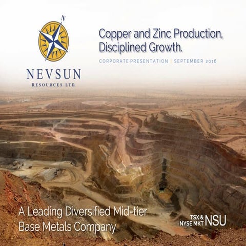 Nevsun Resources Corporate Presentation | PDF