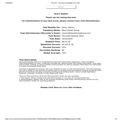 ProveIt Typing - General [3 Minutes Onscreen] | PDF